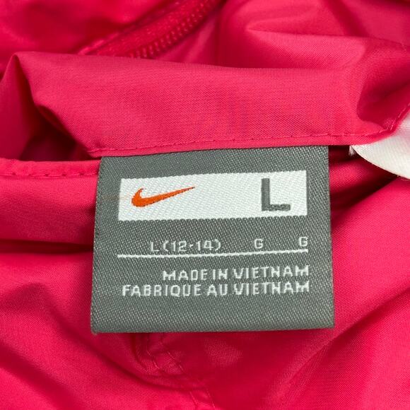 Nike Reversible Pink/Black Duck Down Puffer Vest Training Womens Large 12-14 L - Picture 6 of 12